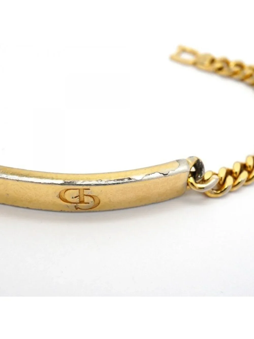 Dior Bracelet Cdlogo Gold Plated - Picture 9 of 9